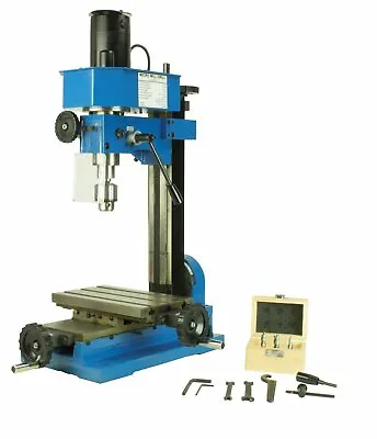 Mini Metal Mill Drilling Machine Press BenchTop 3/8 Drill Capacity With Cutters • $1039.99