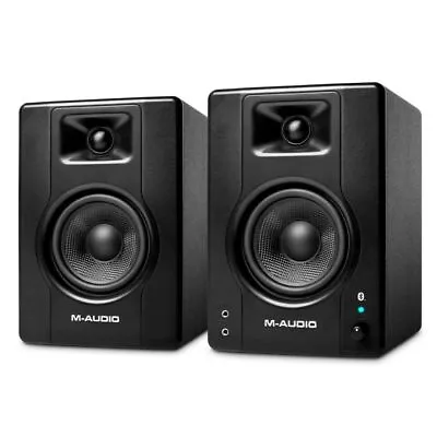 M-Audio BX4BT 4.5-Inch 120W Bluetooth Studio Monitors Black • $179