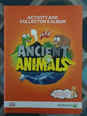 Woolworths Ancient Animals Activity And Collector's Album  • $15