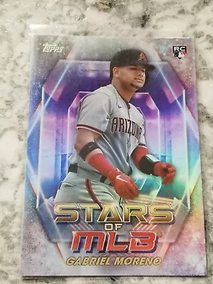 2023 Topps Series 2 GABRIEL MORENO RC STARS OF THE MLB #SMLB-57 Diamondbacks • $0.99