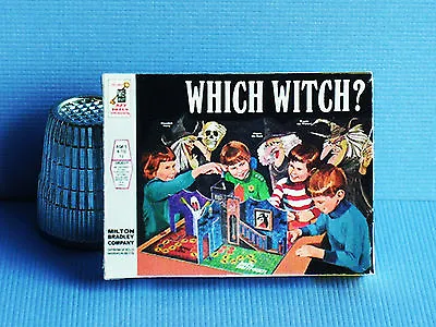 Dollhouse Miniature 1:12 Which Witch Game 1970s Halloween Haunted House Game Toy • $6.99