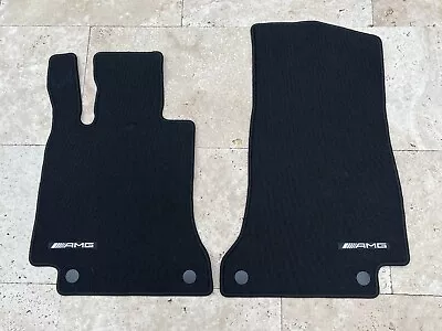 2014-2023 Mercedes Benz C Class Sedan Amg Oem Black Carpet 2 Piece Floor Mats • $149.99