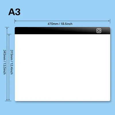 £17.99 • Buy A3/A4 LED Drawing Copy Board Tracing Light Box Ultra-thin Pad Diamond Painting