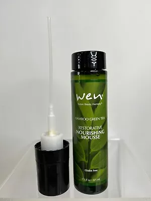 Wen Bamboo Green Tea Restorative Nourishing Mousse Pump  7.5 Oz Gluten Free • $17.99