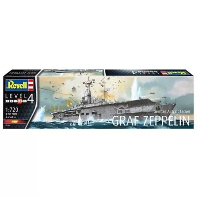 Revell 1/720 German Aircraft Carrier GRAF Zeppelin Model Kit • $56