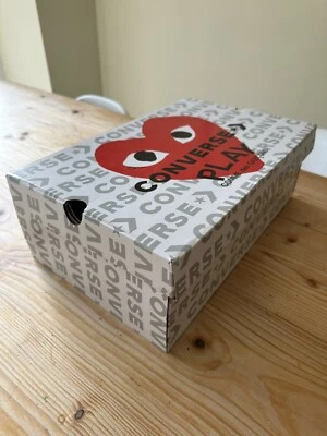 £14.99 • Buy Converse Play Comme Des Garcons Empty Shoe Box