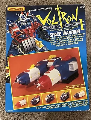 Voltron 1 SPACE WARRIOR 700212 Matchbox Complete Mint (Land Air) Toy • $369.95