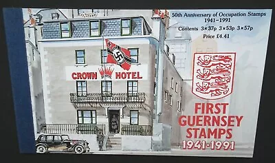 £3.95 • Buy Guernsey (1991) SB42 Anniversary Of First Guernsey Stamps / Flags - Mint (MNH)