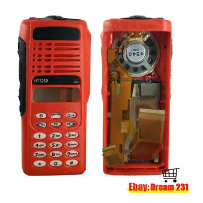 Red Replacement Housing Case For  HT1250 GP380 Radio With Speaker • $18