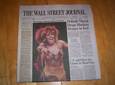 $9 • Buy The Wall Street Journal Thursday, May 25, 2023 Tina Turner