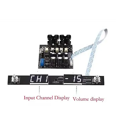 MUSES72320 Volume Controller Preamp Board HIFI Preamp Remote Amplifier • $74.09