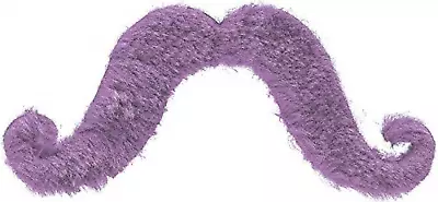 3901221 Fun Felt Mustache Party Costume Purple • $7.99