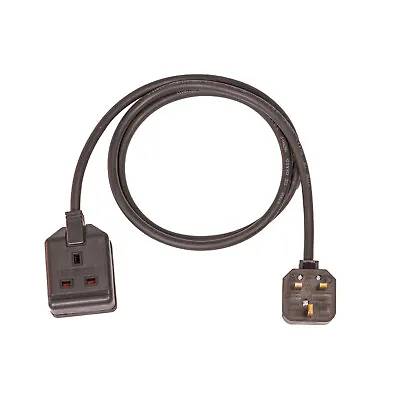 £18.50 • Buy 13Amp Plug To 13Amp 1Gang Trailing Socket 1M-15M HeavyDuty Extension Lead HO7RNF