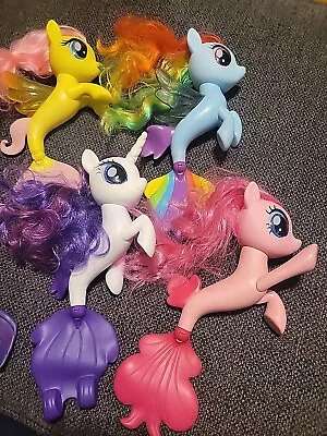 My Little Pony Seapony Figure Lot Of 5 Hasbro Mermaid Tales Figures MLP 2017 • $15