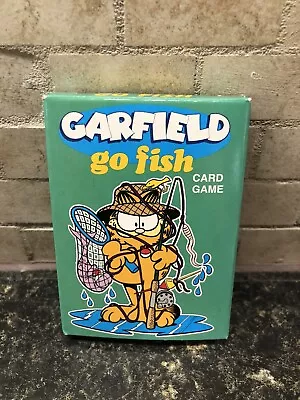 Go Fish Garfield Vintage 1978 Bicycle Playing Cards Game With Instructions • $14.99