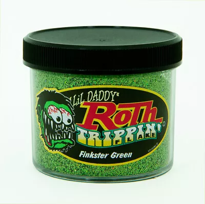 Lil' Daddy Roth Metal Flake Trippin' Finkster Green • $18.99