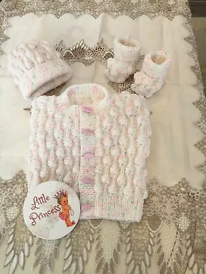 Hand Knitted Baby Cardigans Sets • £19