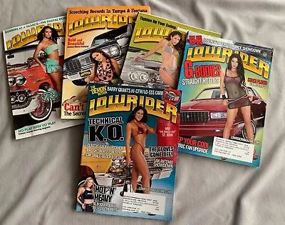 5 Vintage Low Rider Magazine Lot 2004 • $9.99