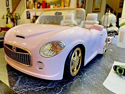 American Girl RC Sports Car PINK CONVERTIBLE -READ For Parts • $125