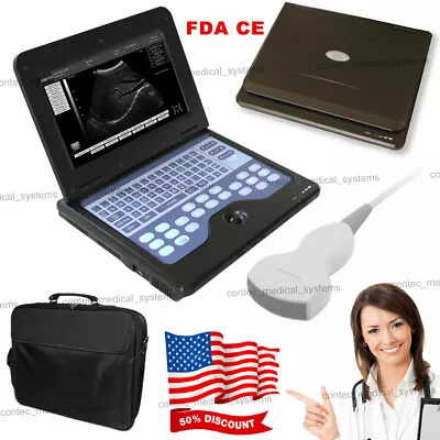 FDA CE 10.1 Inch Portable Ultrasound Scanner Laptop Machine CMS600P2 For Human • $1249