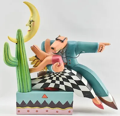 Painted Wood Sculpture  Passion That Kills  Signed Markus Pierson 72/250 • $1200