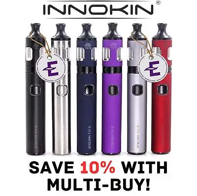 Innokin Endura T20 S Starter Kit 1500mAh Ecig 18w Vape Pen | Replacement Coils 5 • £6.94