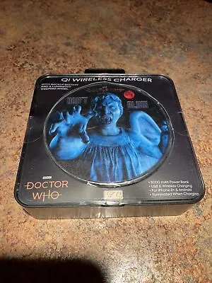 🔥Doctor Who🔥Weeping Angel Qi Wireless Charger With Illuminated Angel 2A USB • $23.69