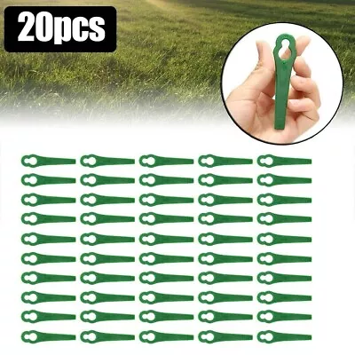 Reliable Green Trimmer Blades Suitable For QUALCAST Easi Lite 28 20 Count • £6.10