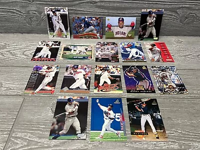 Manny Ramirez Baseball Cards Lot Of 17 Different Cleveland Indians Vintage MLB • $4.49