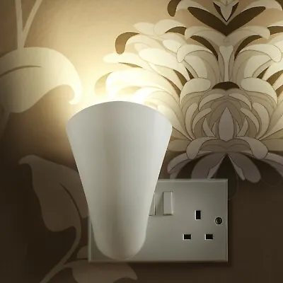 £14.99 • Buy Auraglow Plugin GU10 Spotlight Uplighter Wall Wash Light Plug Socket Lamp