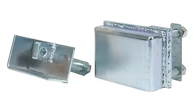 Bolt On Shipping Container Lock Box Padlock Welded On Bolts & Free Shipping • $69