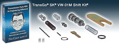 Transgo Shift Kit Updated O1m O1p Vw Jetta Gti Valve Body Solenoid (skvw-01m)* • $59