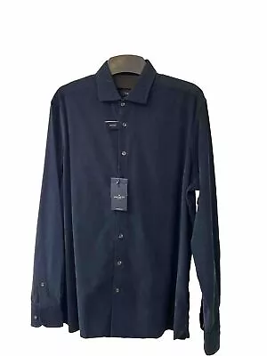 Hackett Slim Fit Cord Shirt. Size XL. RRP £130 • £9.99