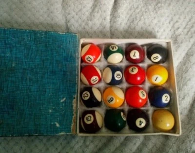 £18.50 • Buy Vintage Pool/Billiard Balls