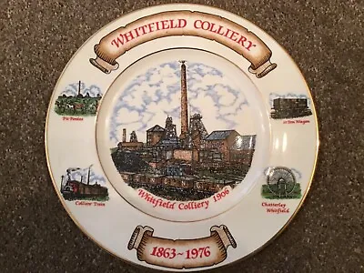 Whitfield Colliery Mining Plate • £11