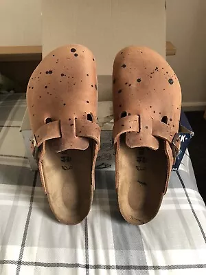 Birkenstock Boston Men’s Size 10 Size 44 Leather Sandal Brand New With Box • £31