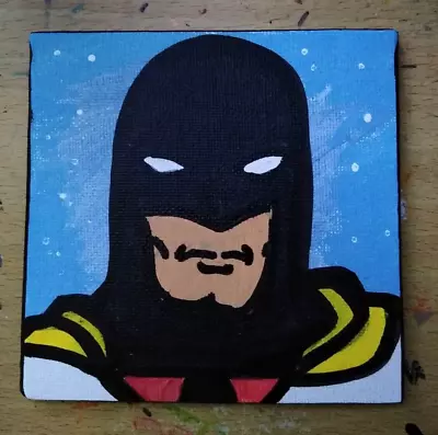 Space Ghost Acrylic Painting • $6