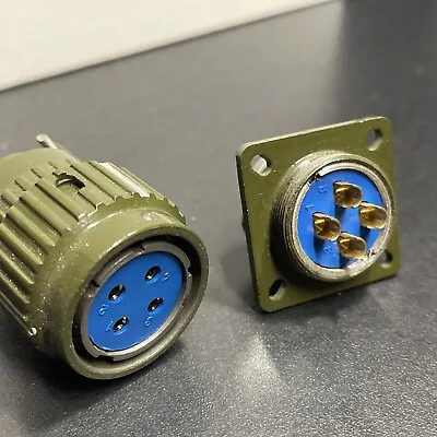 4 Pin Locking Connector . Military Surplus  • $24.95