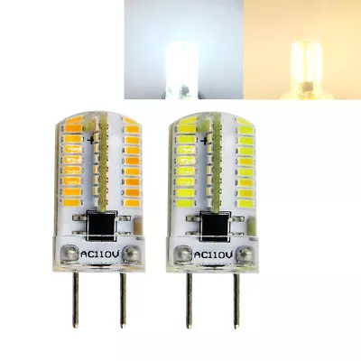 10pcs G8 LED Bulb Light Lamp T5 64SMD Kitchen Cabinet Lighting White/Warm 120V H • $16.14