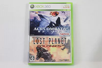 Ace Combat 6 Lost Planet Colonies XBOX 360 Japan Import Likely Region Locked • $17.99