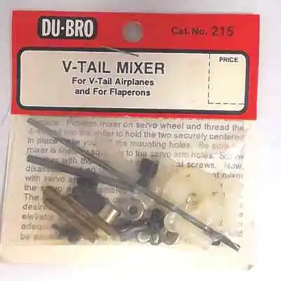 $10.95 • Buy Dubro RC Parts: V-Tail Mixer For V-Tail Airplanes And For Flapersons