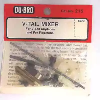 Dubro RC Parts: V-Tail Mixer For V-Tail Airplanes And For Flapersons • $10.95