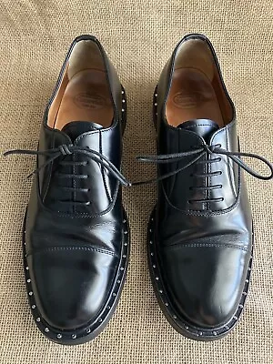 Church's SHEFFIELD Womens Black Leather Cap Toe Oxford Shoes UK 3.5 || EU 36.5 • $165