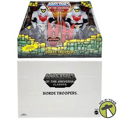 Masters Of The Universe Classics Horde Troopers Action Figures 2-Pack Y3209 NEW • $143.96