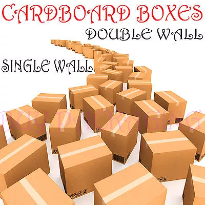 NEW 20 X LARGE Cardboard House Moving Boxes - Removal Packing Box • £9.35