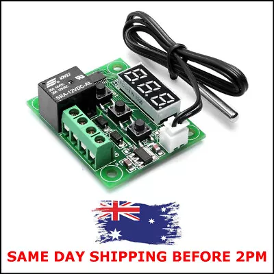 $26.95 • Buy W1209 Digital Thermostat Temperature Control Switch Sensor Module 12V -50-110°C