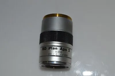 ^^ MITUTOYO BD PLAN APO 2 0.055 F=200 MICROSCOPE OBJECTIVE (LBN65) • $562.50