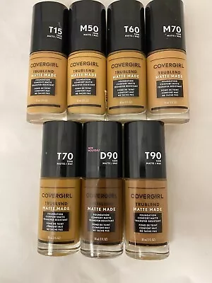 Covergirl Trublend Matte Made Liquid Foundation - Pick Shade - COMBINED SHIPPING • $0.99