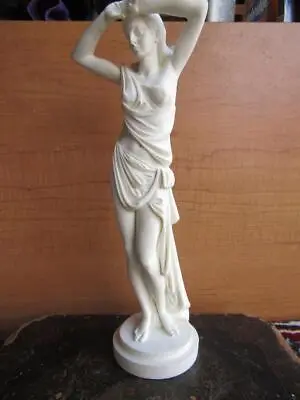 Venus Hand On Head Statue Ancient Greek Mythology 12  Tall White Rosin  Art • $49.99