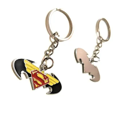 DC Comics Trinity Superman Wonder Woman Batman Movie Key Chain Cosplay Keychain • $7.20